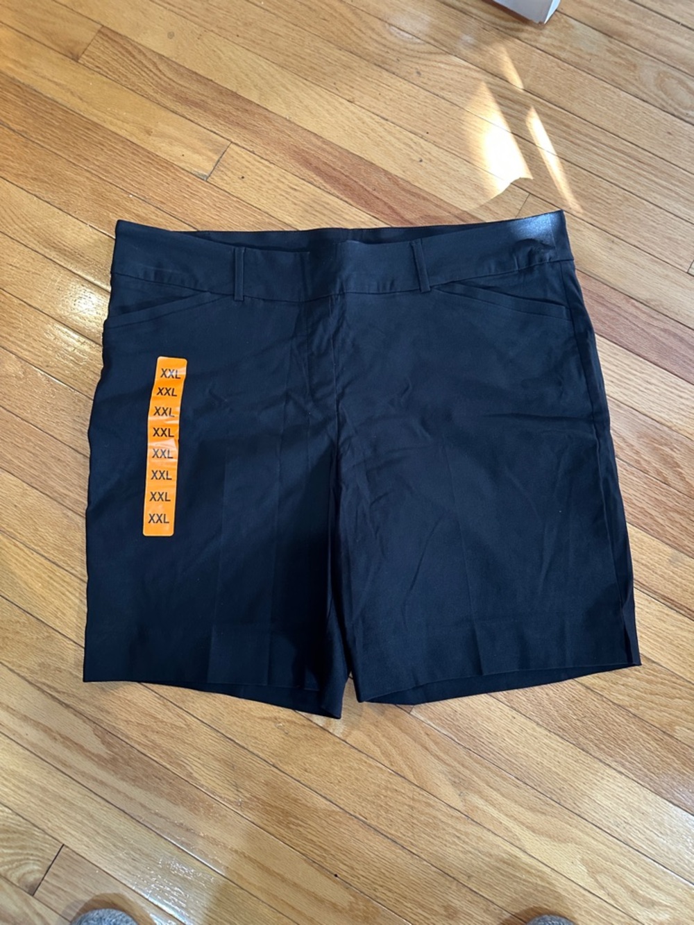 Hilary Radley Black Tailored Bermuda Shorts